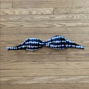 Forever 21 Tie Dye strapless bikini top